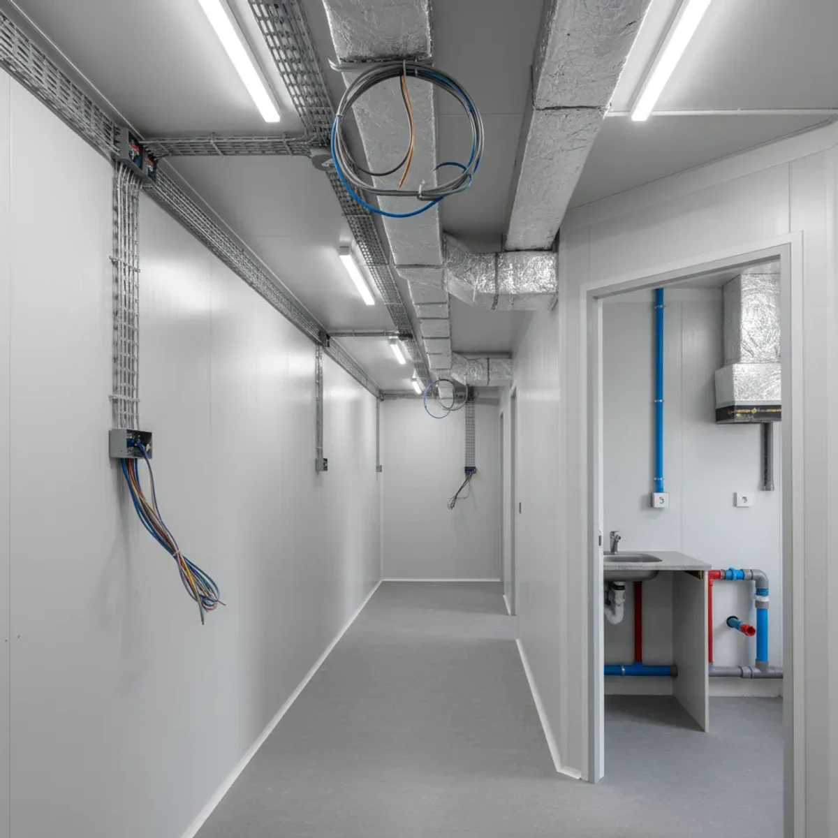 Electrical Works on Site