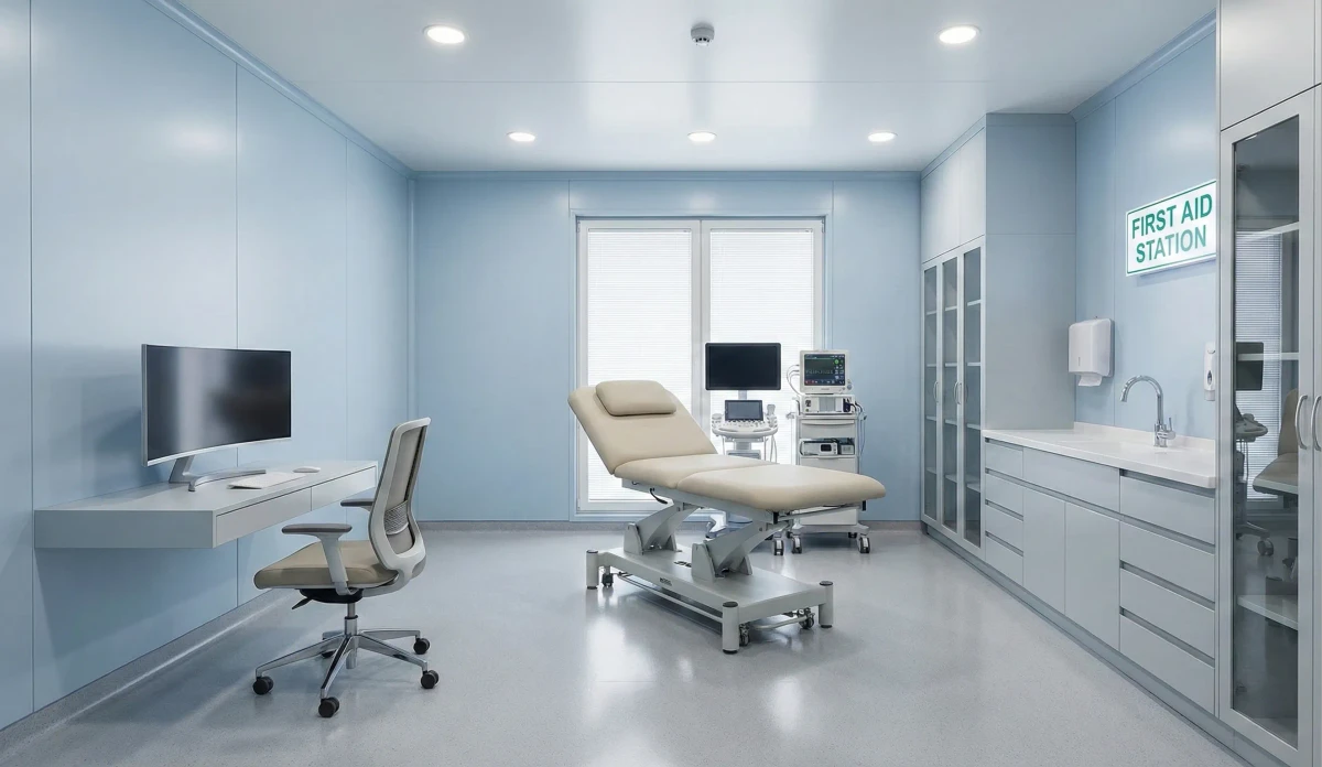 Portable Medical Clinic Interior