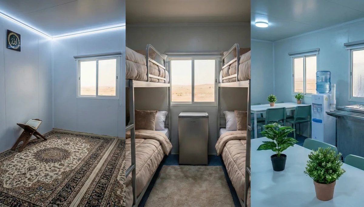 Interior of Custom Modular Cabins
